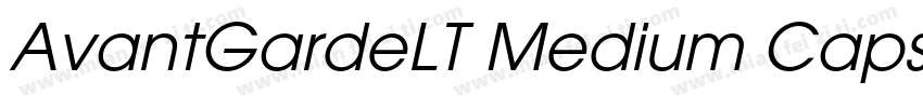 AvantGardeLT Medium Caps字体转换